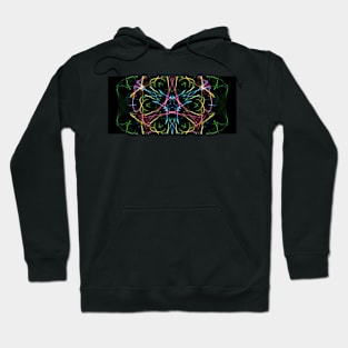 Colorful digital smoke Hoodie